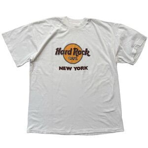 Vintage 90s Hard Rock Cafe New York Single Stitch T Shirt Size XL Retro